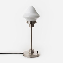 Svelte Lampe de Table Acorn Small 20's Nickel Mat