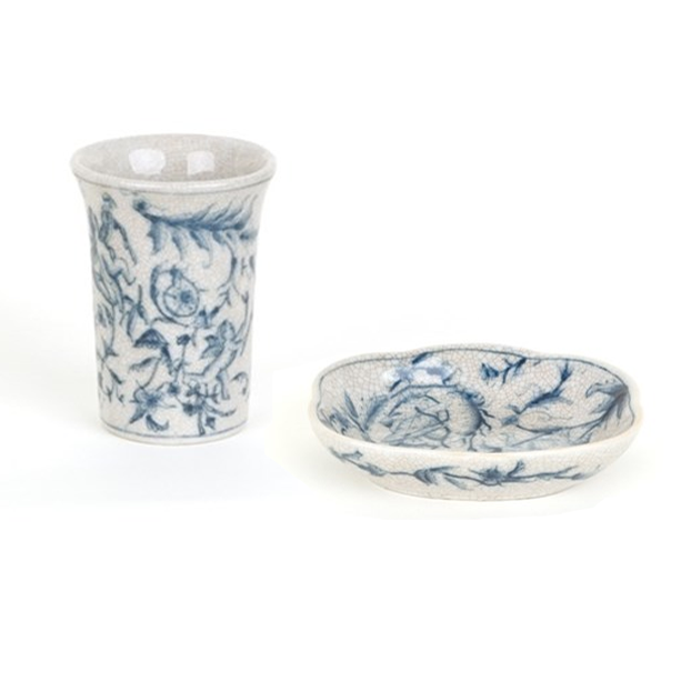 Ensemble Céramique Ange Bleu