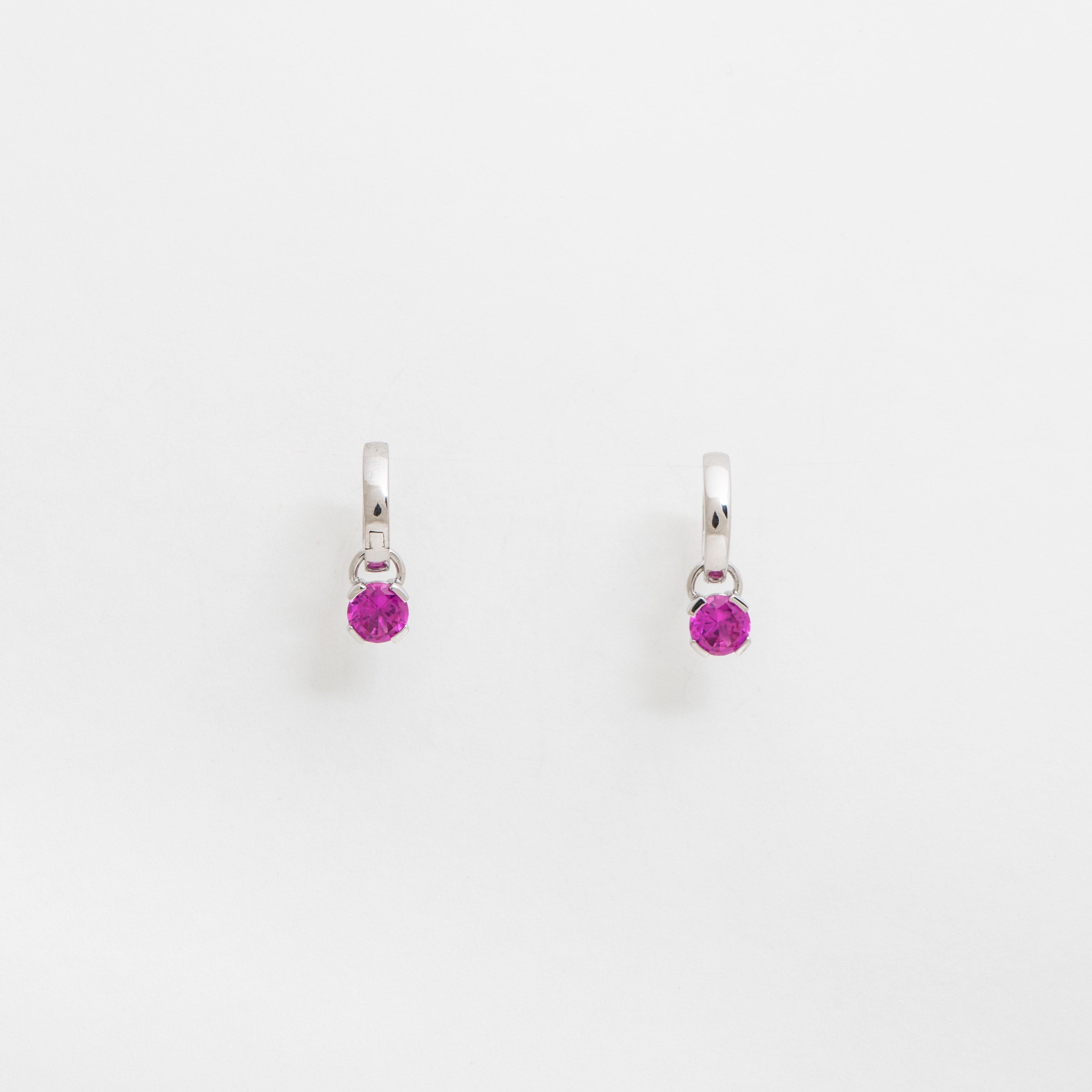  Boucles d'oreilles Cyclamé