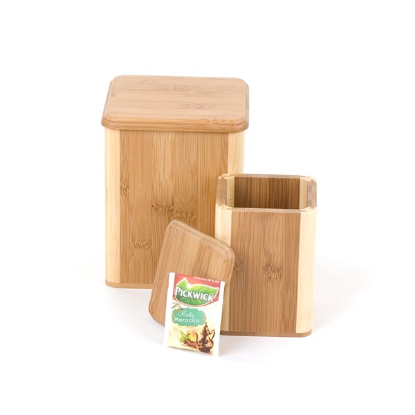 Boîtes à thé en bambou
