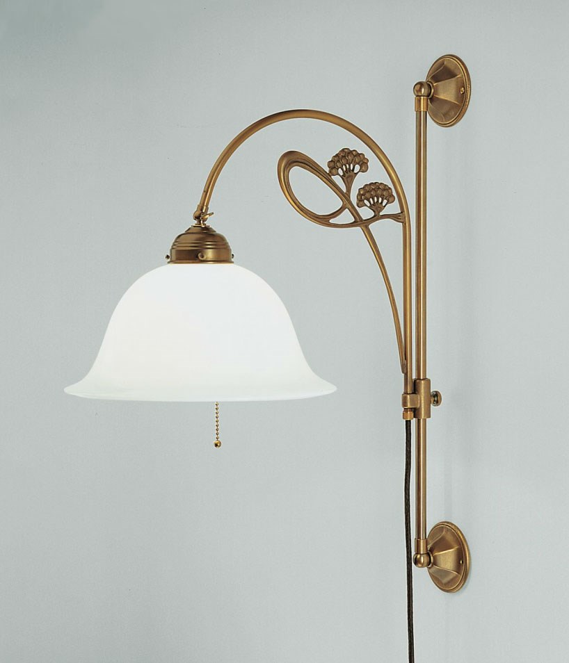 Lampe murale Art Nouveau Fluitekruid
