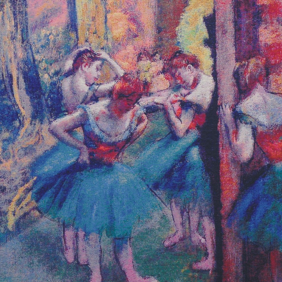 Danseurs de tapisserie | Edgar Degas