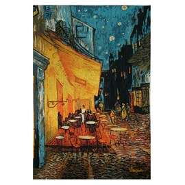 Terrasse du Wall Tapestry Café le soir | Vincent van Gogh