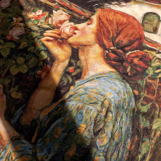 Tapisserie murale L'âme de la rose | John William Waterhouse
