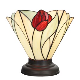 Tiffany Lampe de table Tulipe